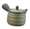 J-kitchens Ceramic Teapot for One, Made In Japan, Stylish, Chic, Traditional, Easy To Use, 300cc (Deep Steaming/Strip Strainer)
