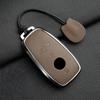 Car Key Case For Mercedes Benz Gls450 Key Cover Genuine Goat Leather Shell Buckle Bag; Gls480 Gls600