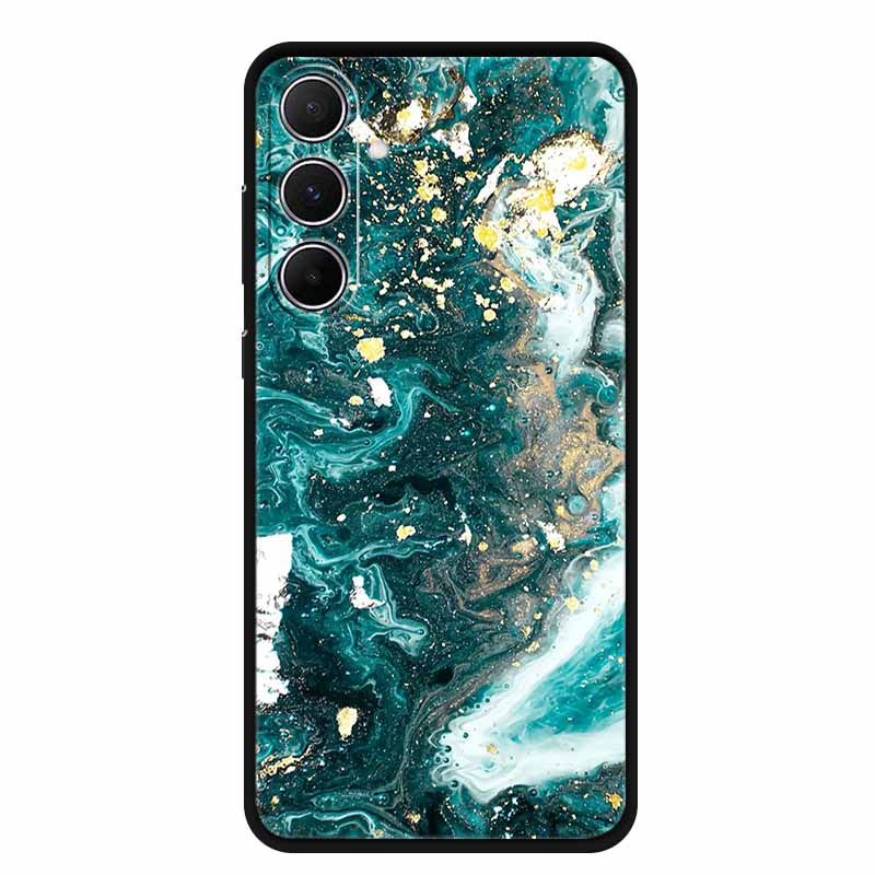 For Samsung Galaxy A55 5G Case Animals Soft Silicone TPU Phone Cases Back Cover For SamsungA55 Wolf Protector Cute Girl Shell