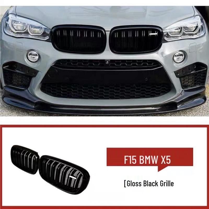Обвес  Черный Воин  для BMW X5 F15 Sport (2014-2018): Передний сплиттер, Пороги, Задний диффузор, Заднее антикрыло.