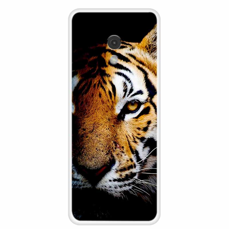 For Nokia 235 4G Case Nokia 215 220 4G Wolf Lion Clear Silicon TPU Back Cases for Nokia 220 4G 4G Phone Cover Cute Soft Fundas