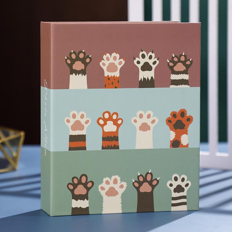 

6 Inch Photo Album Large Capacity Photo Storage Book Holds Multiple Photos Durable Pages Protective Cover Suitable for Home Office Use