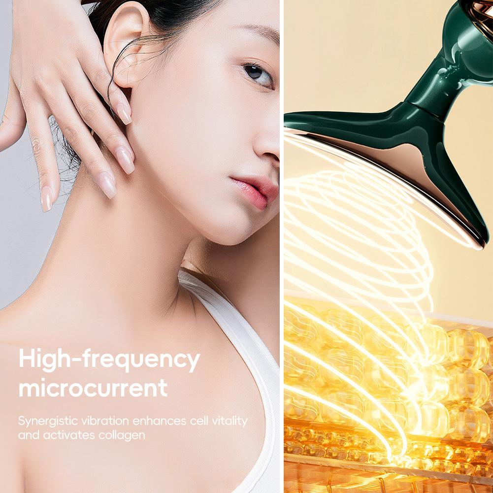 3 In 1 Face Massager Neck Facial Eye Massage Skin Tightening Wrinkle Anti Aging Face Massager Instrument Skin Expert Beauty Device