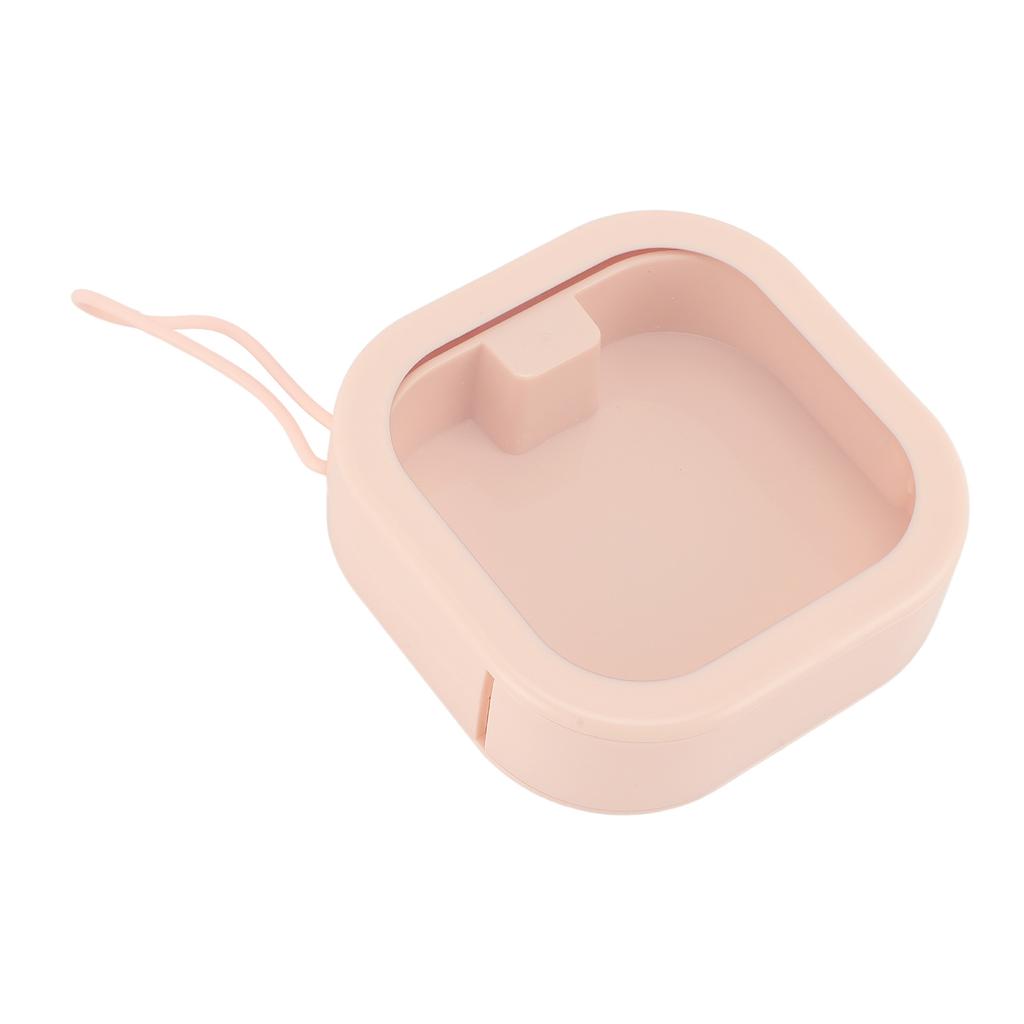 Portable Hair Tie Plastic Multi Purpose Desktop Travel Hair Accessory Jewelry Storage Box