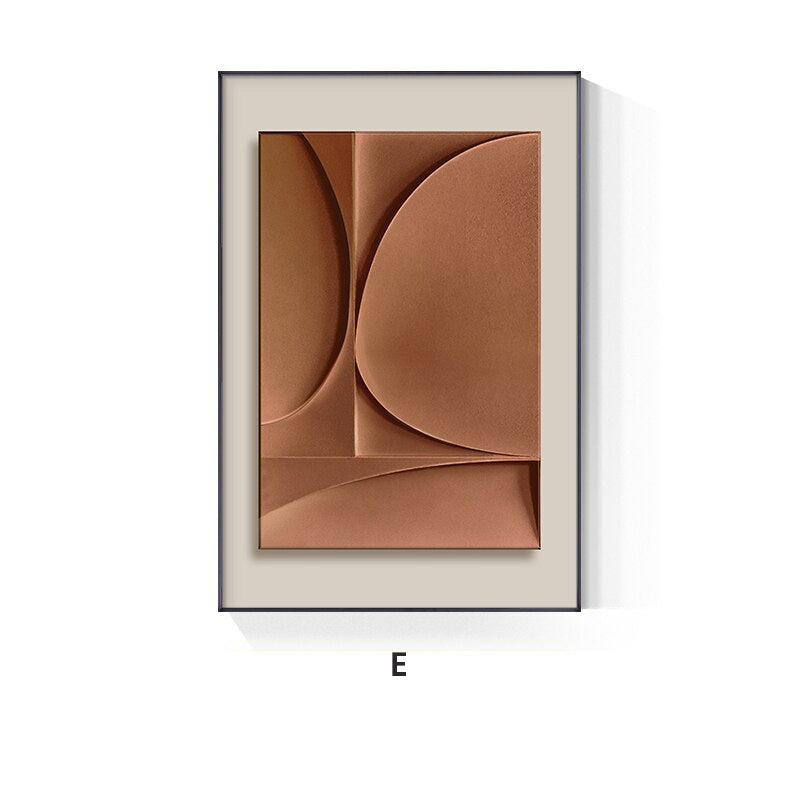 Estética Moderna Minimalista Abstracta Arte de Pared Impresiones en Lienzo de Bellas Artes Para Apartamento Sala de Estar Oficina en Casa Decoración Artística Sin Marco