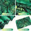 Tree Of Life Mandala Decor Tapestry Green Vintage Themed Wall Hanging Decorative Wall Cloth For Living Room Bedroom Room Decor