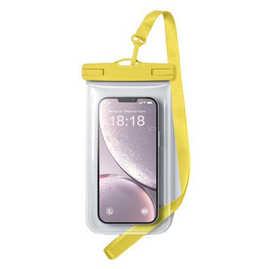 Waterproof Cell Phone Pouch Underwater Cell Phone Dry Bag Case Lanyard Beach Swimming Kayaking Boating Clear Phone Holder Protector