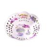 Wuhe Food-Grade Melamine Floral Fruit Plate