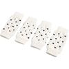 Zerodis 4pcs Dog Elbow Protector, Elastic Pet Leg Hock Protectors Warm Dog Hock Covers Pet Leg Sleeves Knitted Pet Leg Warmers Leg Support Wrap