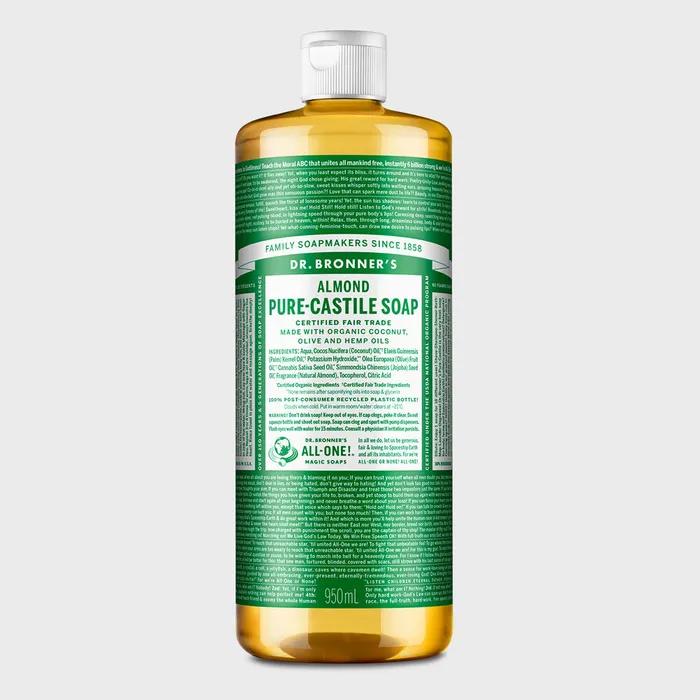 

[Очищающее средство для лица и тела]_Миндальное кастильское мыло 950 мл