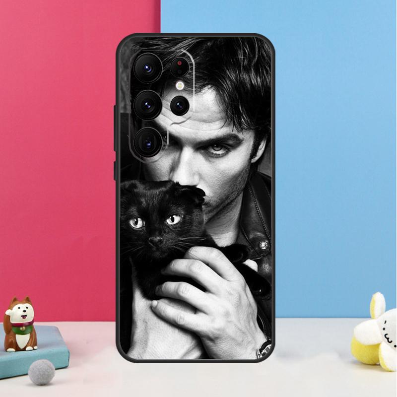 Damon Salvatore Vampire Diaries Case For Samsung Galaxy S24 S26 Ultra S20 S21 S22 S23 S25 Plus S10 S25 FE Back Cover Shell