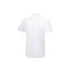 Lining Fitness Series Solid Color Casual Short Sleeve Polo Shirt Men Polo Shirts White APLT027-2