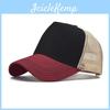 Cotton Mesh Baseball Cap For Men And Women With Wide Brim And Adjustable Fit Summer Streetwear