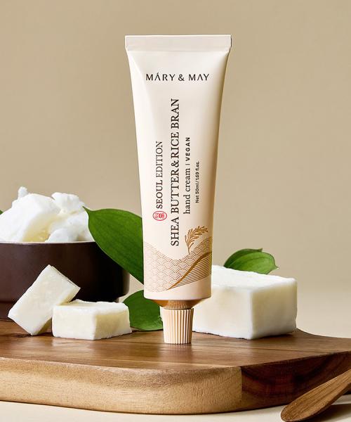 Mary&May Shea Butter & Rice Bran Hand Cream 50ml NONE
