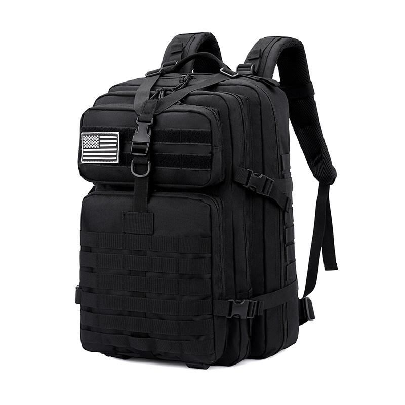 Schoolbag Outdoor Hiking Bag Double Shoulder Male Waterproof Large Capacity Camouflage Canvas Camping Hiking Backpack Off Country Club