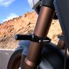 Light Bar Motorcycle Bracket Bicycle Mount Bracket for LED Work Lights Installation Diameter 2-5.5cm