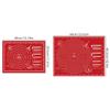 "Extra Large Silicone Baking Mat with Measurement Scale - Thickened EVA Kneading Pad"
