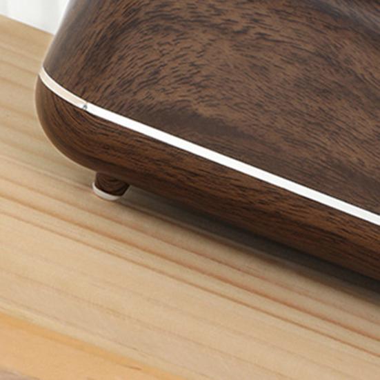 Tissue Box Magnetic Opening Closing Automatic Lifting Spring Smooth Paper Pull Tissue Container Classic Style Tissue Dispenser