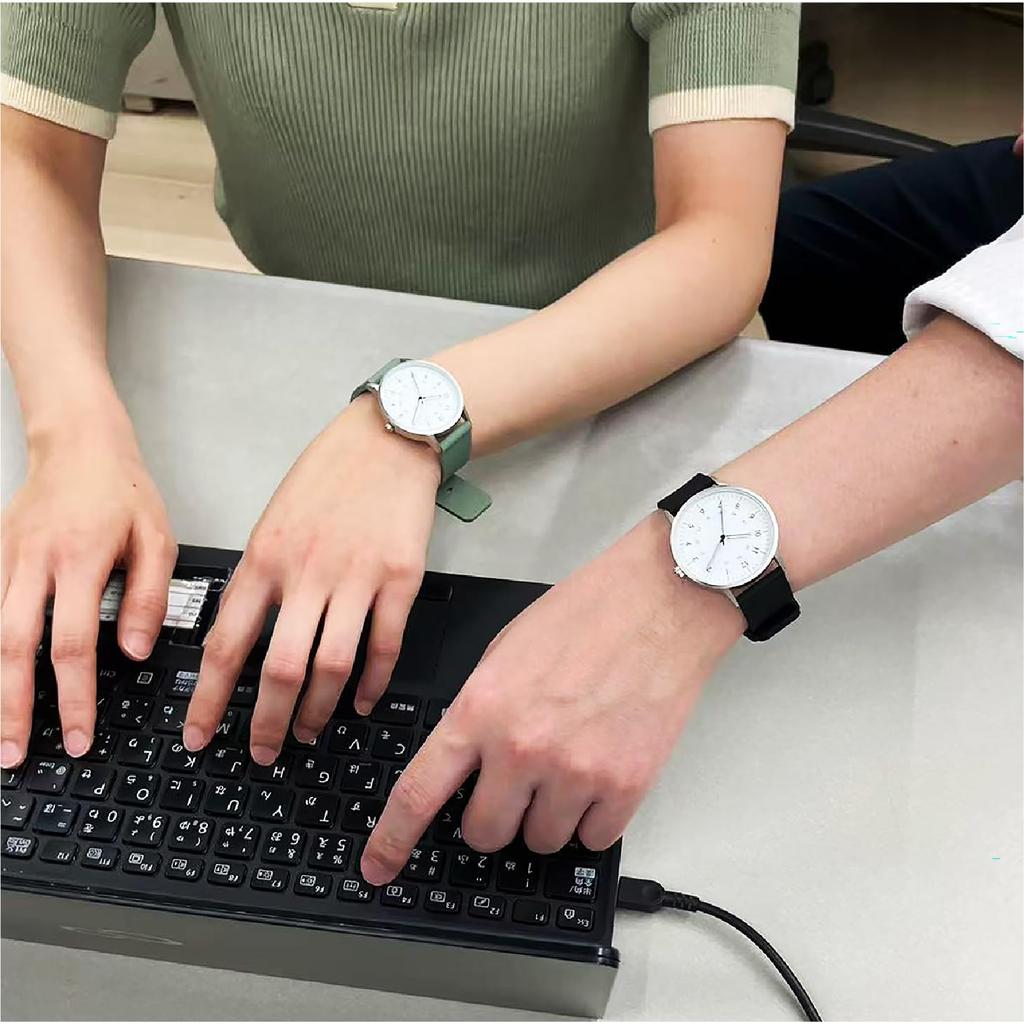 Nordic style silicone watch