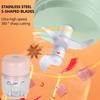 Efficient Electric Food Chopper Vegetable Grinder Household Garlic Press Mashers Quick and Convenient Cooking Aid