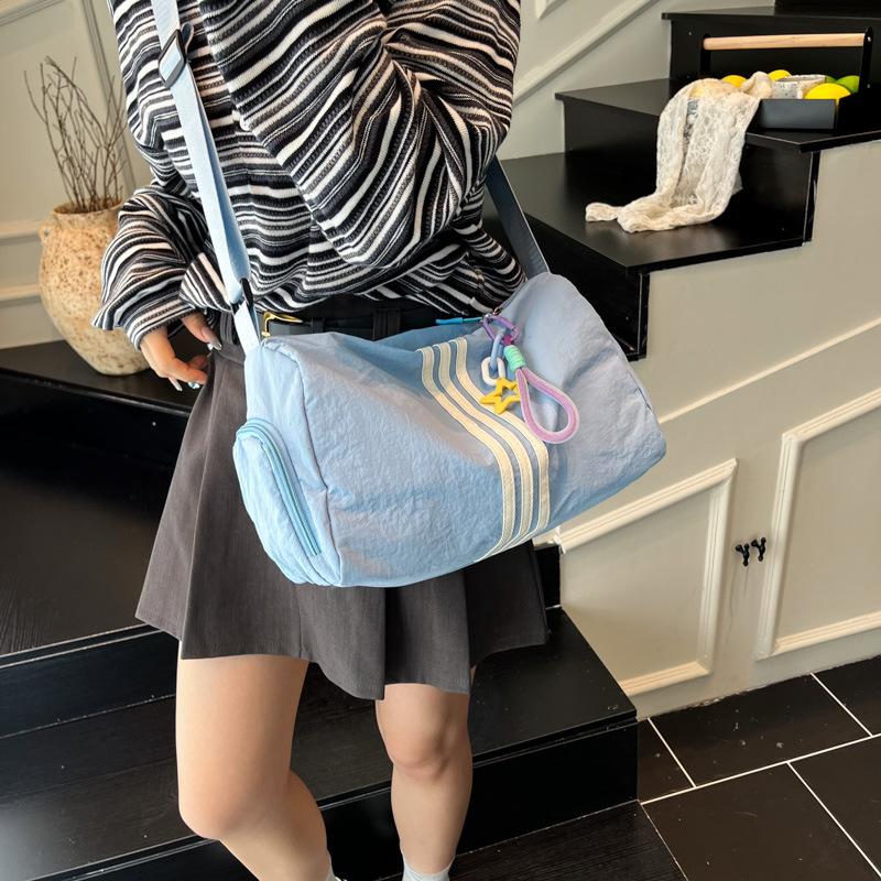 This Year's Popular Canvas Bag Women's 2025 New Summer Large-capacity Messenger Tote Bag Casual Commuter Shoulder Bag