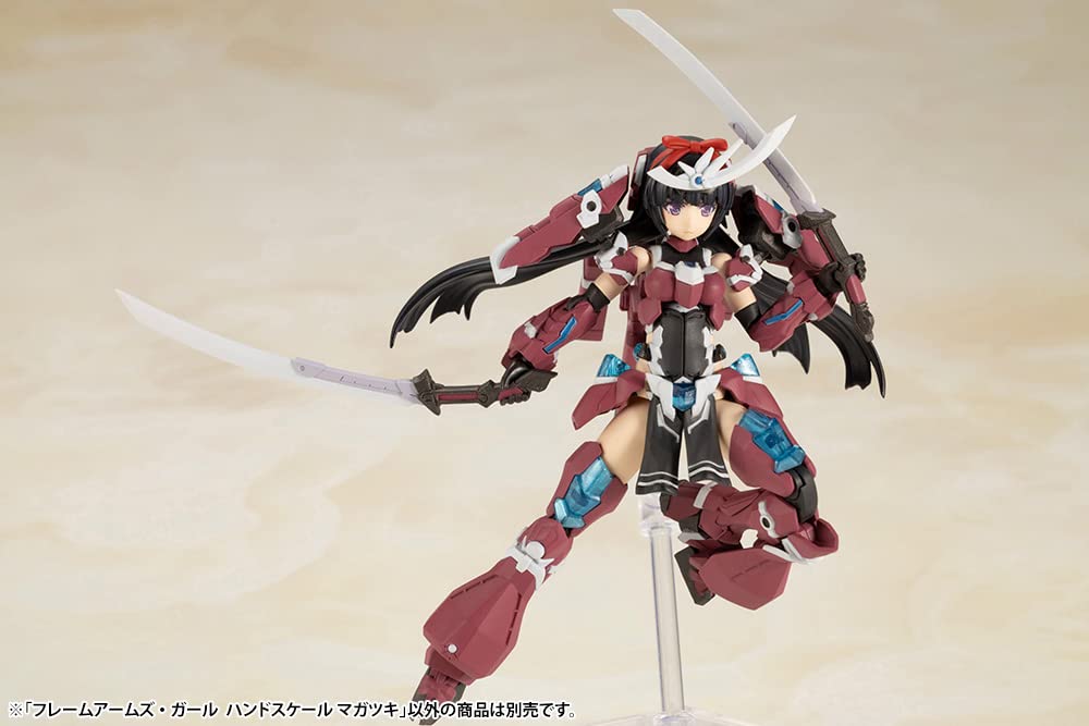 Kotobukiya Frame Arms Girl Escala de Mano Magatsuki, aprox.. 80 mm de alto, modelo de plástico a escala no definida