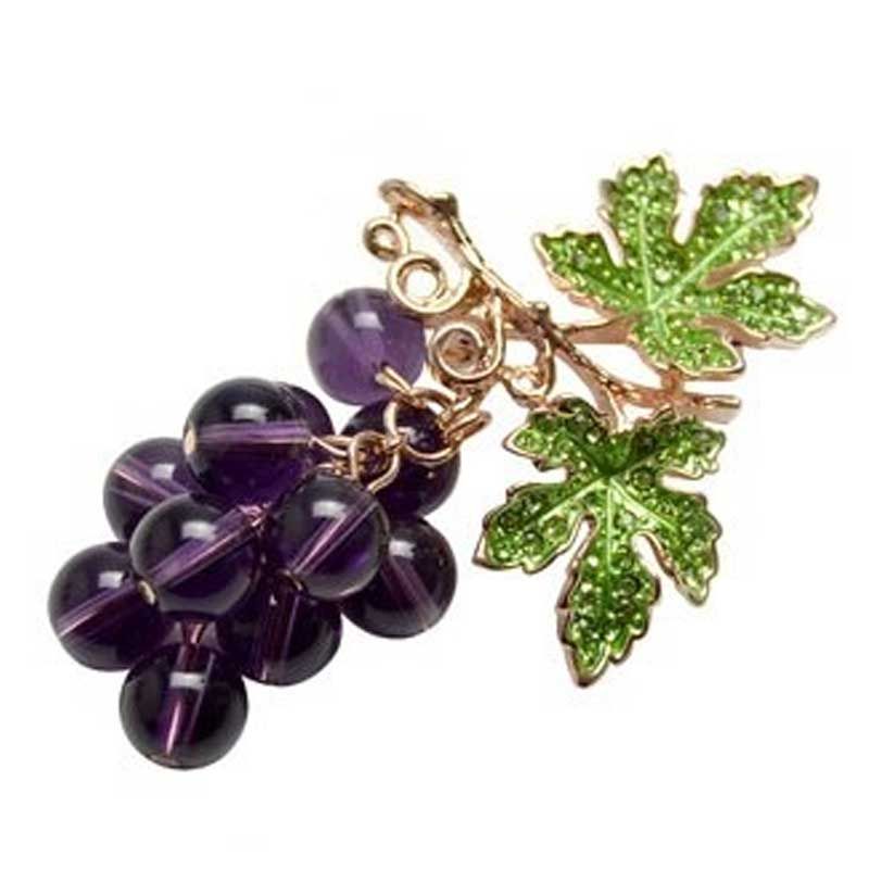 

Женская брошь для пальто, костюма, высококлассная, универсальная корсажная, милая брошь One Size фиолетовый