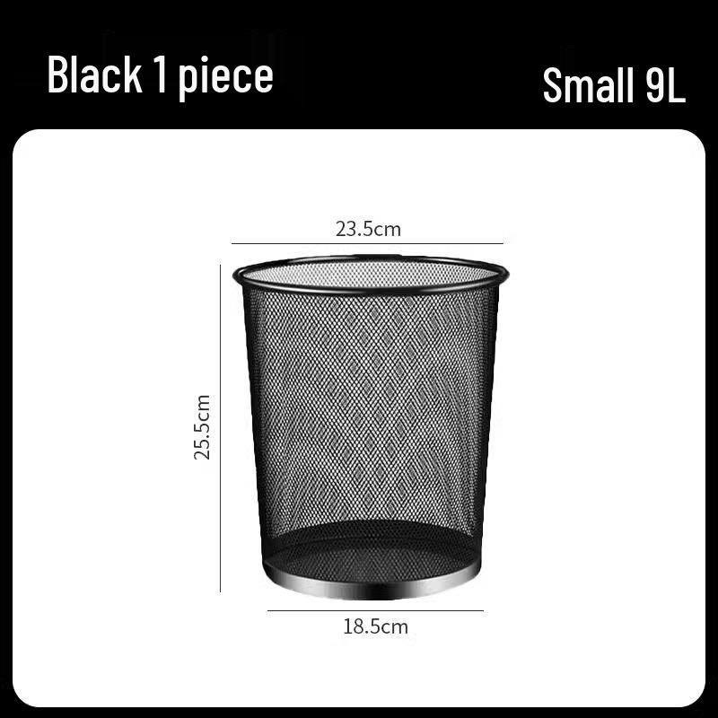 Large Capacity Wire Mesh Trash Can for Office and Kitchen