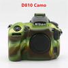 Soft Silicone Armor Camera Bag Case For Nikon D750 D780 D810 D850 D3200 D3300 D3400 D3500 D5100 D5200 DSLR Cover Body Skin