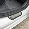 For MG 3 MG3 EV  2024 Door Sill Kick Scuff Plate Guard Pedal Cover Trim Protective Sticker Car Styling Accessories