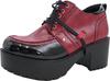 Yosuke Platform Shoes, Men's, Red, Size 27.0 Cm, 2818001