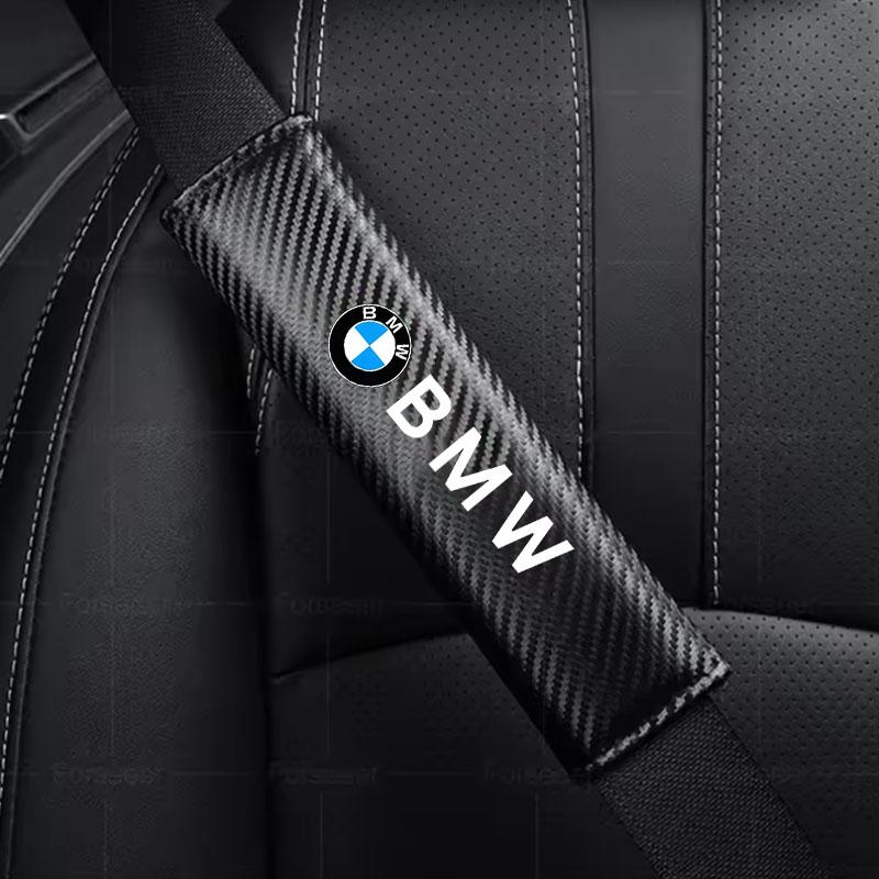 DLCP9 Car Seat Belt Shoulder Protector Cover Safety Belt Padding Pad For BMW M e46 e90 e60 f30 f10 e39 e36 g20 g30 f20 e87 Accessories