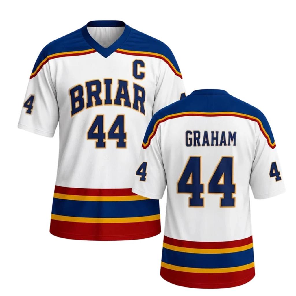 Men Women Unisex Ice Hockey Jersey Short Sleeve V Neck Sportswear Athletic Shirt Breathable Lightweight Fabric Durable Stitching