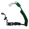 Elastic Surf Canoe Kayak Paddle Coiled Leash Cord Safety Fishing Rod Lanyard