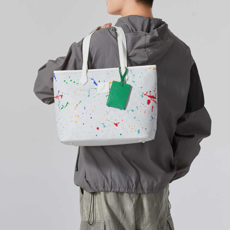 New Jordan Polyester Shoulder Bag Regular Unisex White JD2513017AD-001