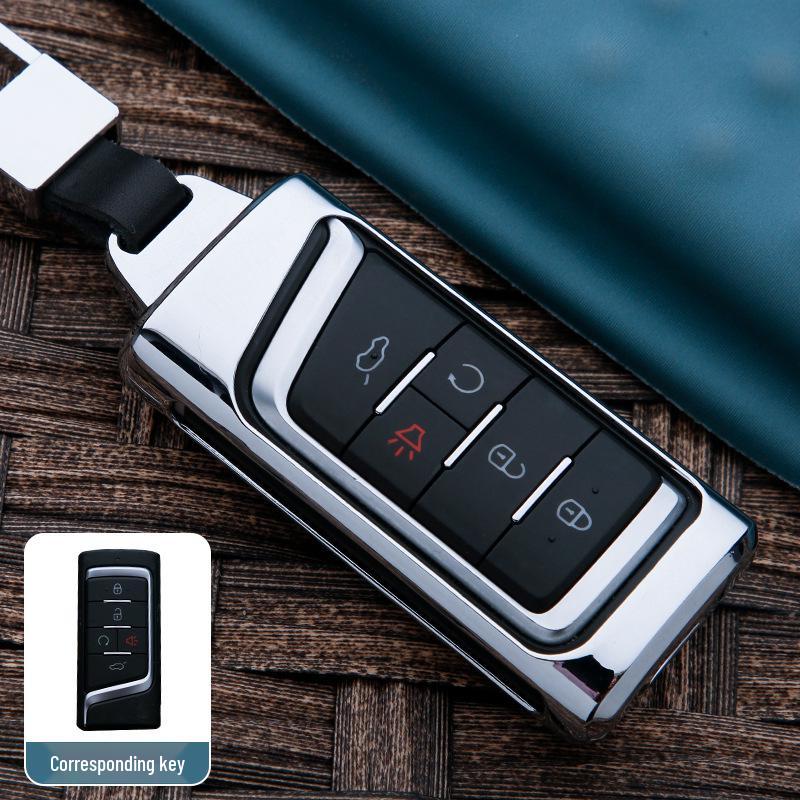 Key Case for GAC Trumpchi GS4/GS3/GA6/GA4/GS5/GA3 - Durable Shell with Buckle