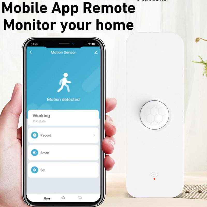Smart WiFi/Zigbee Human Infrared Sensor with Mobile Alerts for Home Security