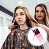 6 Stuks Drie Rijen Tegenkammende Haarborstel voor Volumeboost Ergonomisch Ontwerp Zacht Ontklitten Salon Professioneel Thuis Reisgebruik Haar