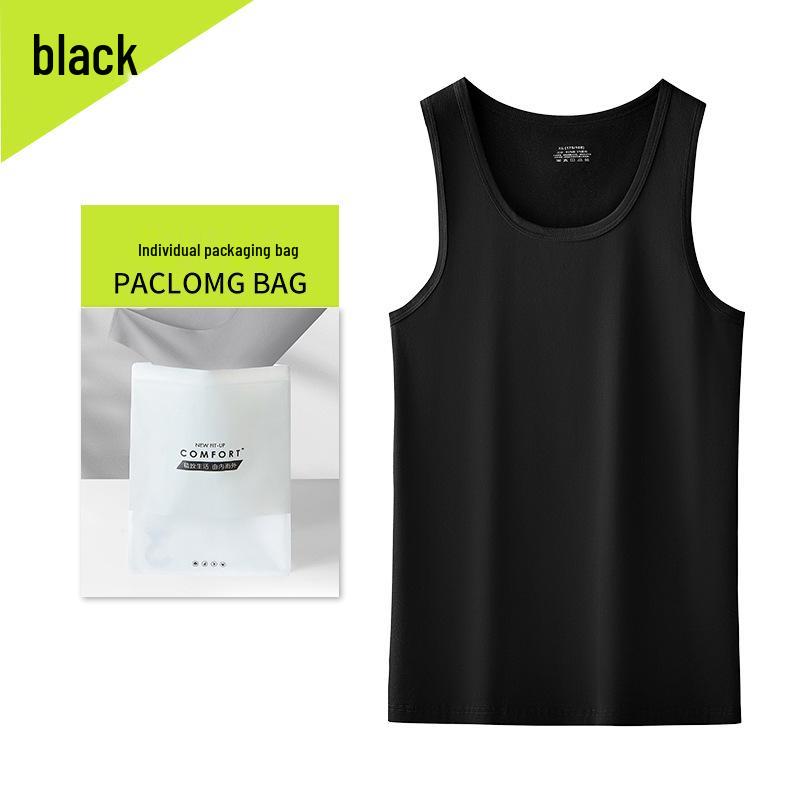 

Мужская дышащая хлопковая безрукавка для фитнеса L (45-60 kg)