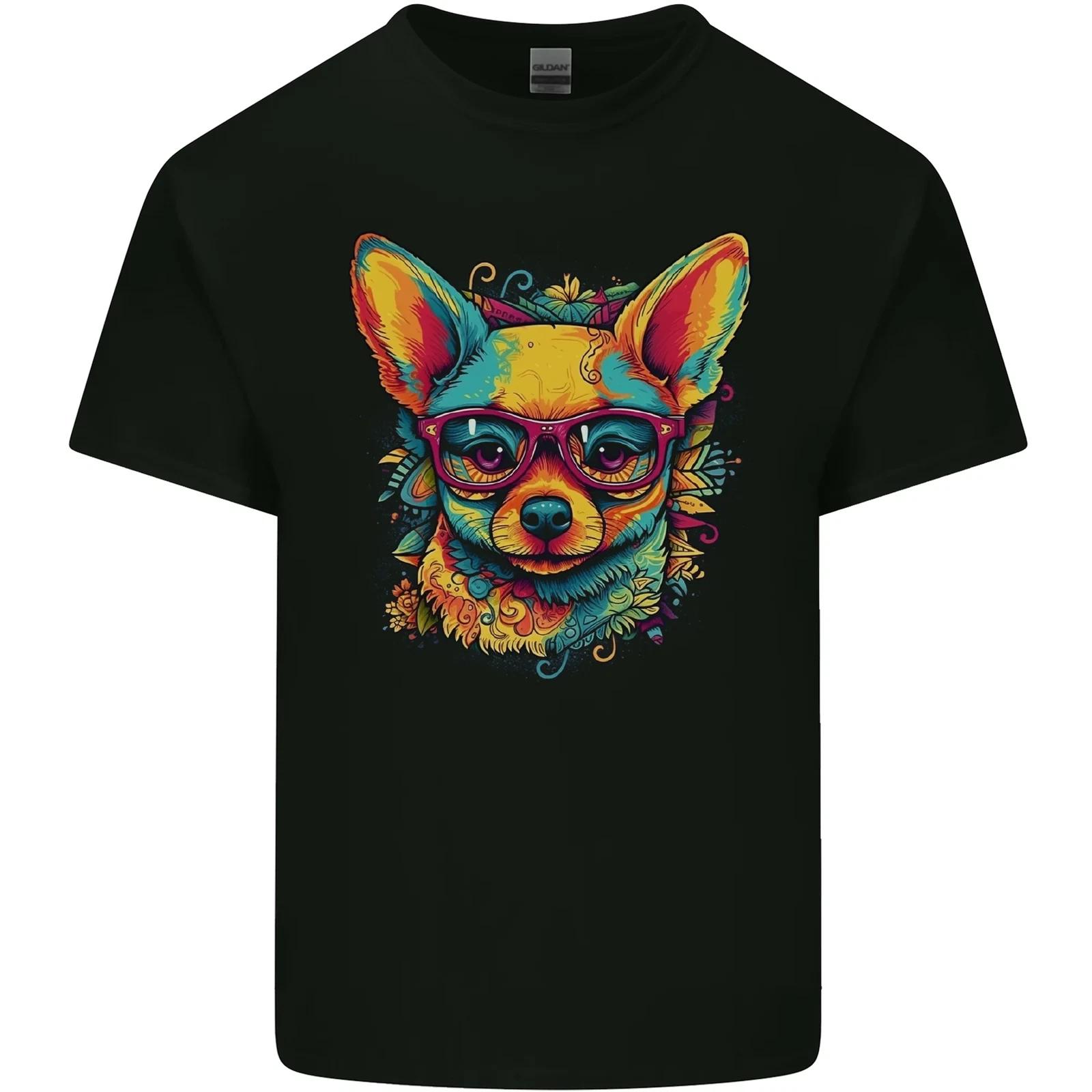 

Summer Vibes Chihuahua Kids T-Shirt Childrens 2XL