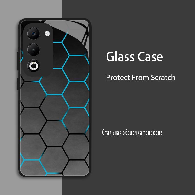 

For OPPO A5 2025 A5X A5i A5 Pro 5G 4G A5M Global Case Cover Tempered Glass Case Hard Bumper For OPPO A5m CPH2727 Protect Case For OPPO A5m