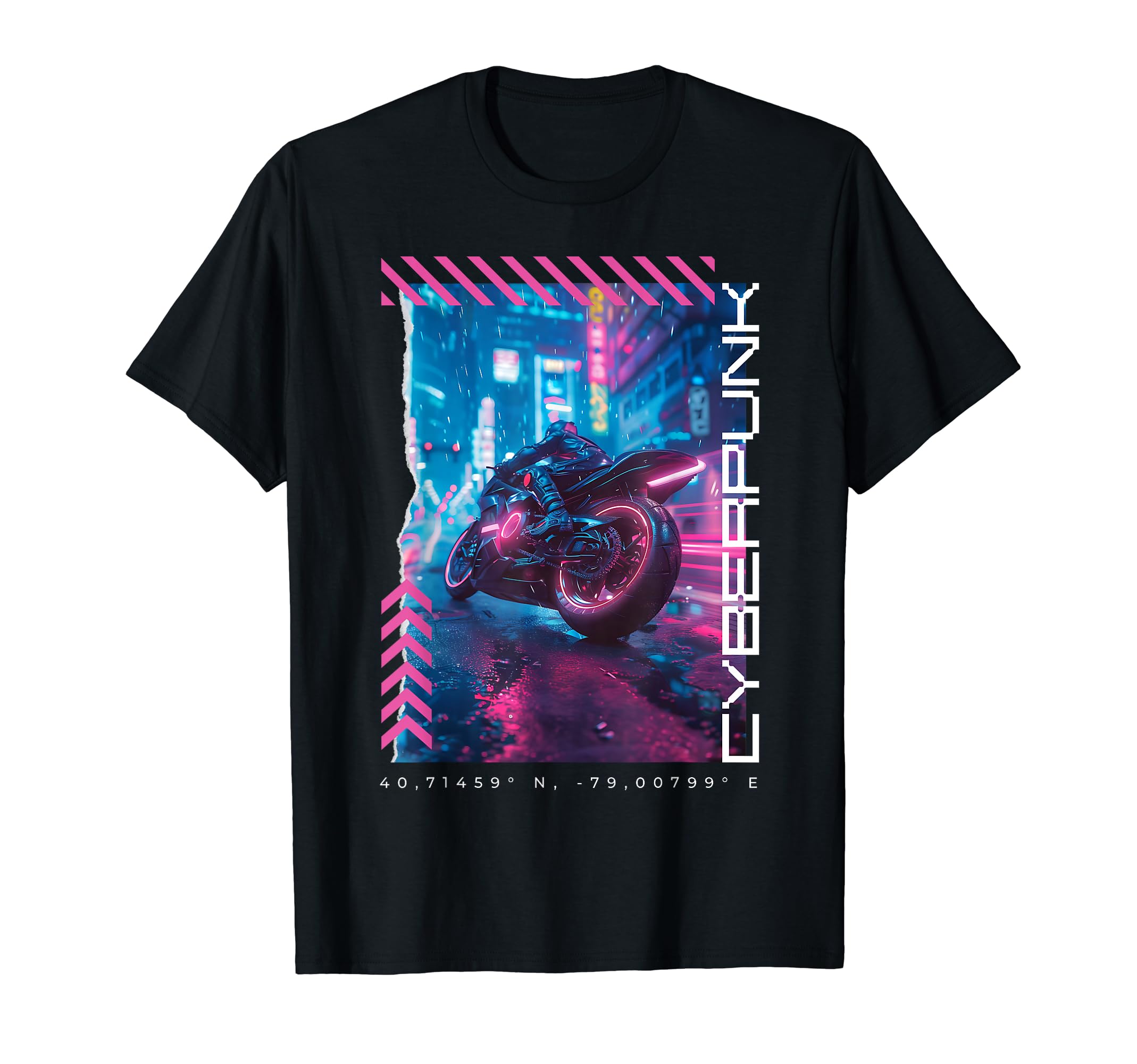 

Cyberpunk Bike | Future Tokyo T-Shirt