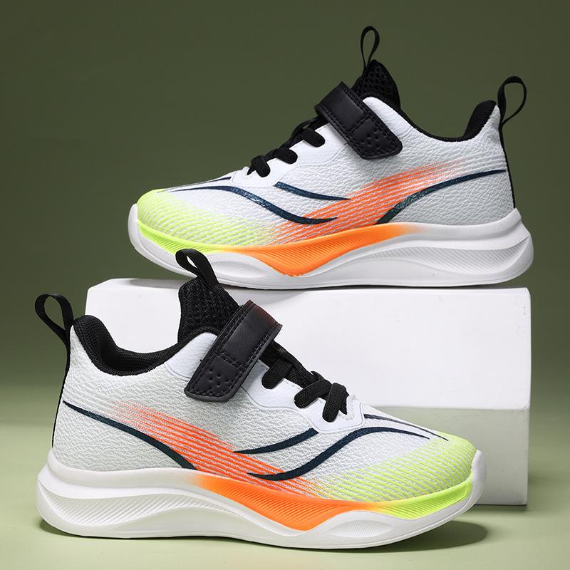 Adolescents, middle-aged and older children, boys, children's shoes, shoes 2025 sports shoes, spring and summer big red basketball shoes, new models