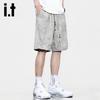 Izzueit Men's Tie-Dye Drawstring Shorts