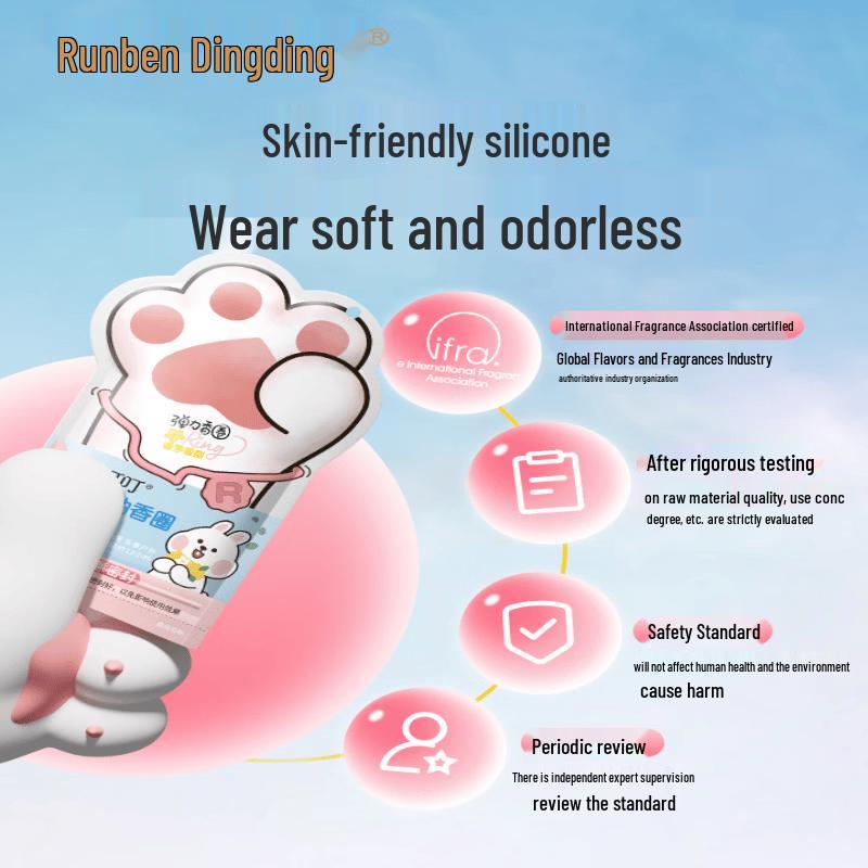 Runben Kids' Plant Essential Oil Mosquito Repellent Bracelets