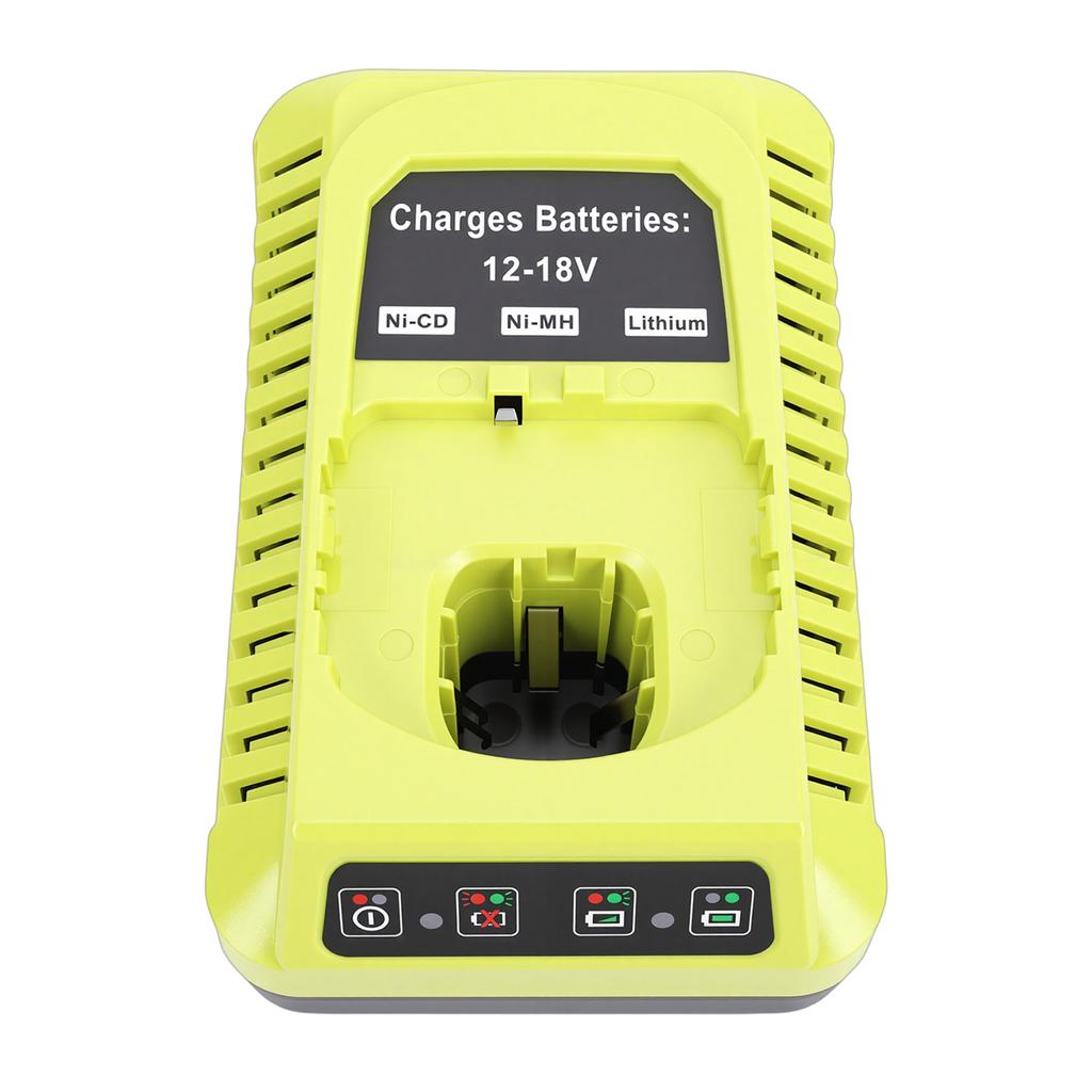 Battery Charger Replacement for Ryobi P102 P107 P103 P104 Battery Rapid Charger Replacement with LED Indicator