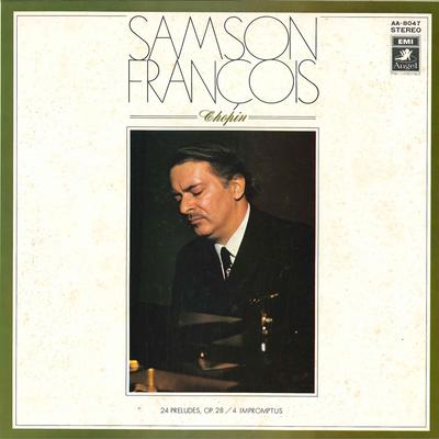 LP Record SAMSON FRANCOIS  Chopin 24 Preludes Op.28  4 IMPR AA8047 ANGEL Japan Classical Used