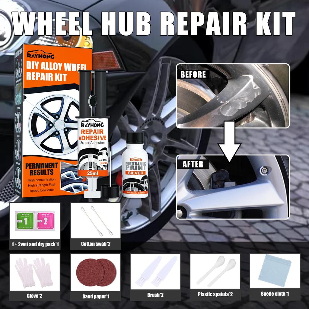 Rayhong rim scratch repair agent, paint touch-up scratch removal agent, car scratch repair agent set