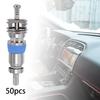 50Pcs Air Conditioning High Pressure Valve Cores Leakproof Equipment Refrigeration System for SUV