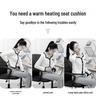 Integrated Heated Seat & Backrest Cushion for Office Chairs - Perfect for Autumn & Winter